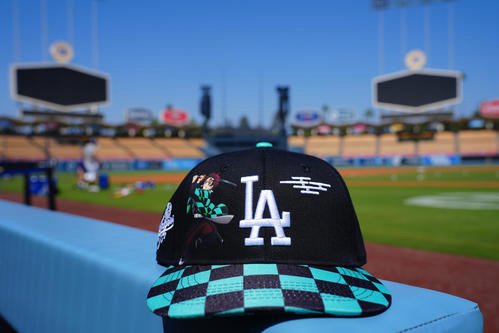 鬼滅の刃 LAドジャースキャップ 受注販売】Fanatics MLB×鬼滅の