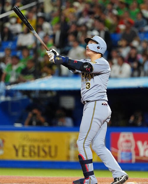 阪神】大山悠輔ただいま弾 8回に打った瞬間確信の左本塁打で追加点
