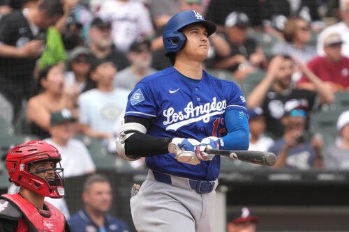 大谷翔平、復帰戦で14号先頭打者弾＆3四球 左ヒザの炎症も｢十分に回復